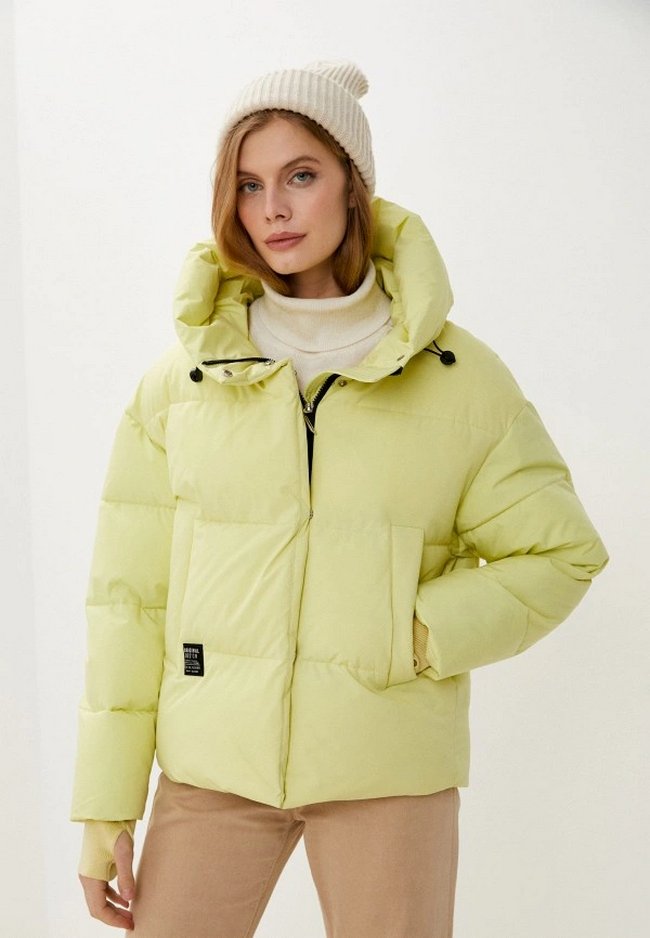 Куртка утепленная Winterra. Цвет: зеленый. Сезон: Осень-зима