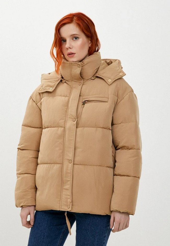 Куртка утепленная Vittoria Vicci. Цвет: коричневый. Сезон: Осень-зима